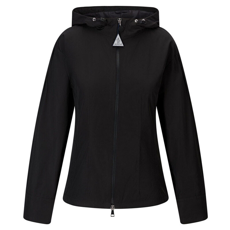 몽클레어 25FW PAU 로고 패치 후드 자켓 블랙 1A001 27 549P3 999 - Moncler