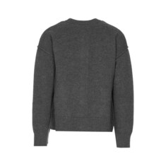 25FW 하트 로고 울 가디건 다크그레이 UKC368 018 0504 썸네일 2