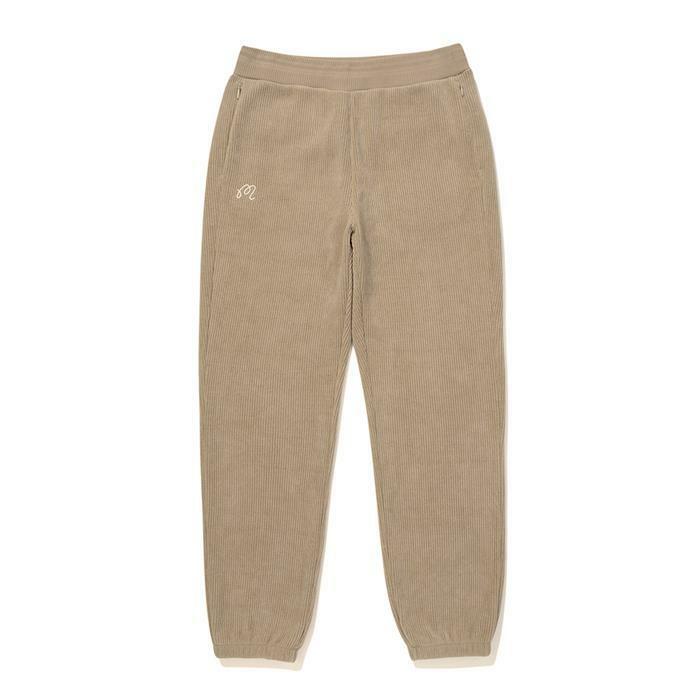 [밀라코/국내발송] 말본골프 플리스 조거 팬츠 BEIGE M5422PPT52BEI - Malbon