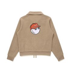 [밀라코/국내발송] 말본골프 플리스 하프집업 스웻셔츠 BEIGE M5422PFS51BEI 썸네일 1