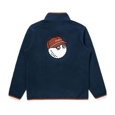 [밀라코/국내발송] 말본골프 등판 버킷 포인트 플리스 티셔츠 DARK NAVY M5421PTL41NVD 썸네일 1