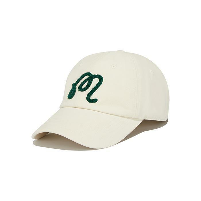 [밀라코/국내발송] 말본골프 M 부클자수 볼캡 BEIGE M5343PCP08BEI - Malbon