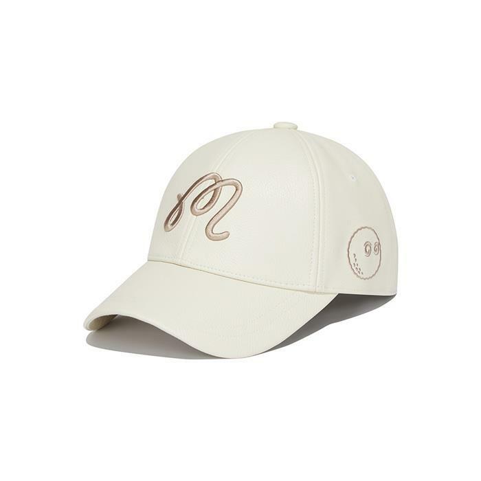 [밀라코/국내발송] 말본골프 말본 레더 볼캡 BEIGE M5343PCP07BEI - Malbon