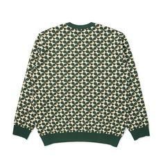 [밀라코/국내발송] 말본골프 버킷 클로버 자카드 스웨터 GREEN M5323PKT01GRN 썸네일 1