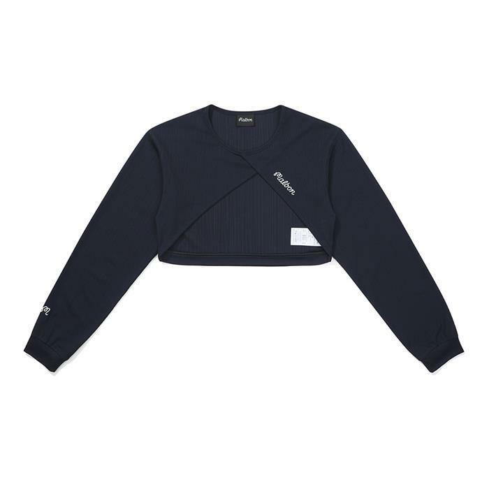 [밀라코/국내발송] 말본골프 플리츠 패브릭 볼레로 자켓 NAVY M5322PRL11NVY - Malbon