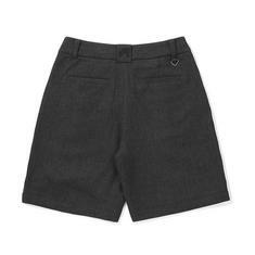 [밀라코/국내발송] 말본골프 5부 캐주얼 하프팬츠 DARK MELANGE GREY M5322PHP13MGD 썸네일 1