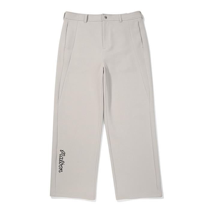 [밀라코/국내발송] 말본골프 에어리 트랜스 일자팬츠 GREYISH BEIGE M5321PPT07GBE - Malbon