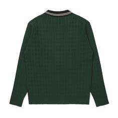 [밀라코/국내발송] 말본골프 클래식 케이블 하프집 스웨터 GREEN M5321PKT04GRN 썸네일 1