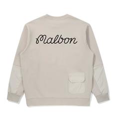 [밀라코/국내발송] 말본골프 버킷 에어리 라운드 맨투맨 GREYISH BEIGE M5321PFS02GBE 썸네일 1