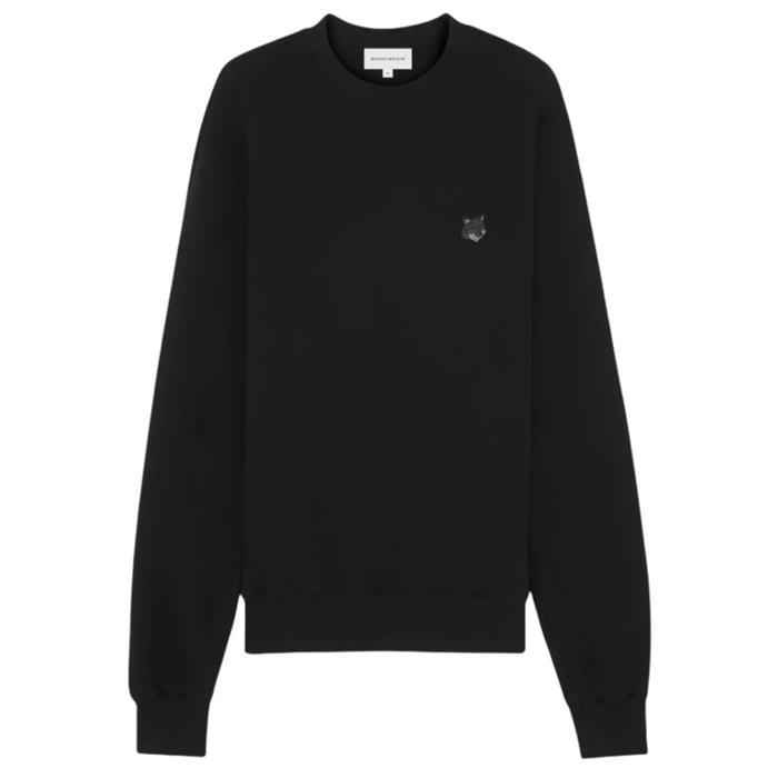 메종키츠네 볼드 폭스헤드 패치 컴포트 맨투맨 MM00316KM0307-P199 - Maison Kitsune