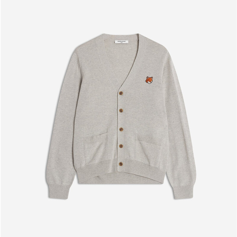 [발송]메종키츠네 헤드폭스 남성 가디건 PM00501KT1181 H120 - Maison Kitsune