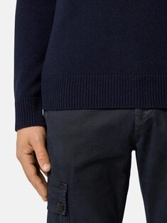 스톤 아일랜드 남성 니트 25FW 스톤아일랜드 하이넥 버튼 스웨터 K2S155100040S00A3 썸네일 6