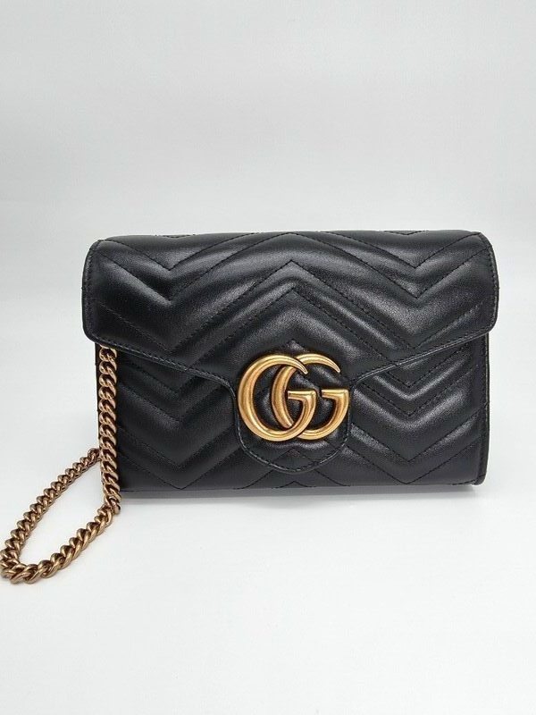GG 마몽트 마틀라쎄 WOC 체인백 - Gucci