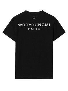 우영미 여성 티셔츠 25FW 우영미 여성 코튼 백로고 반팔티 M253TS07 썸네일 2