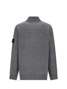 스톤 아일랜드 남성 니트 25FW 스톤아일랜드 하이넥 버튼 스웨터 K2S155100040S00A3 썸네일 6