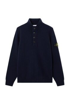 스톤 아일랜드 남성 니트 25FW 스톤아일랜드 하이넥 버튼 스웨터 K2S155100040S00A3 썸네일 1