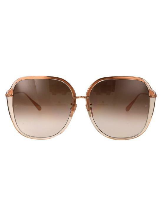 24FW 린다페로우   여성 선글라스 LFL1500C3SUN C3 SUNGLASSES ASH ROSEGOLD MOCHAGRAD BPG - Linda Farrow