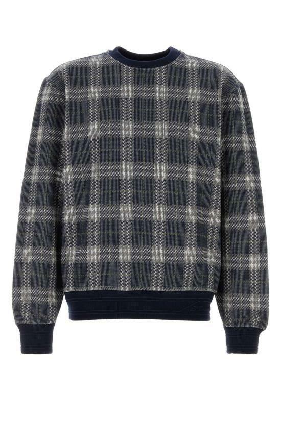 25SS 버버리   남성 플래드 패턴 크루넥 스웨터 8101753 A5924 Checked BPG - Burberry