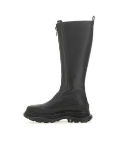 23FW 알렉산더 맥퀸   여성 트레드슬릭 집업 하이 부츠 766902 WHZ6U 1000 BLACK BLACK BPG 썸네일 2
