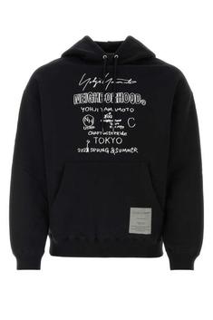 와이쓰리   남성 로고 프린팅 후드 티셔츠 HST83288 2 Black BPG 썸네일 1