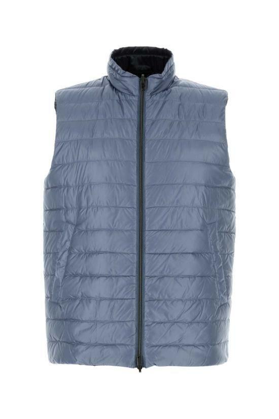 25SS 에르노   남성 나일론 패딩 베스트 PI0001008U12017Z 9026 Light Blue BPG - Herno