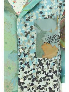 23SS 마린세르   성 패치워크 와이드 실크 반팔 블라우스 T076XU WOVSE0001 05 BOK CHOY BPG 썸네일 3