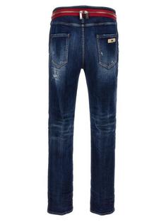 24SS 디스퀘어드2   남성 블루 데미지 데님 진 S71LB1349S30342470 BPG 썸네일 2