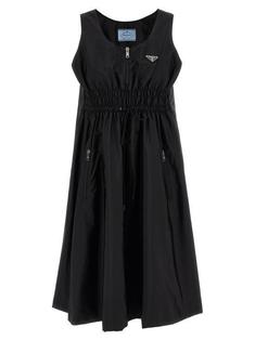 25FW 프라다   여성 피우마 리나일론 드레스 23X698SOOO1WQ9F0002 Black BPG 썸네일 1