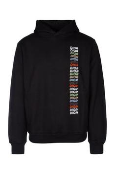 24SS 크리스챤디올   남성 멀티 로고 후드 티셔츠 413J646A0531 985 BLACK BPG 썸네일 1