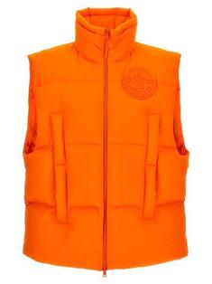 23FW 몽클레어 지니어스   남성 록 네이션 바이 제이지 패딩 베스트 1A00005M3381328 Orange BPG 썸네일 2