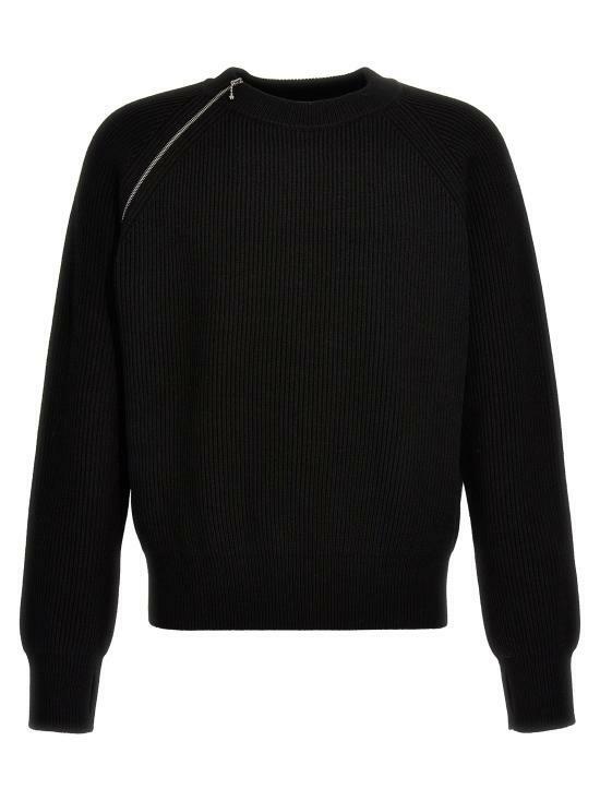 버버리   남성 지퍼 디테일 스웨터 8083175BLACK Black BPG - Burberry