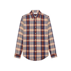 25SS 셀린느   남성 트리오페 체크 셔츠 2C9820A08 MULTICOLOR BPG 썸네일 1