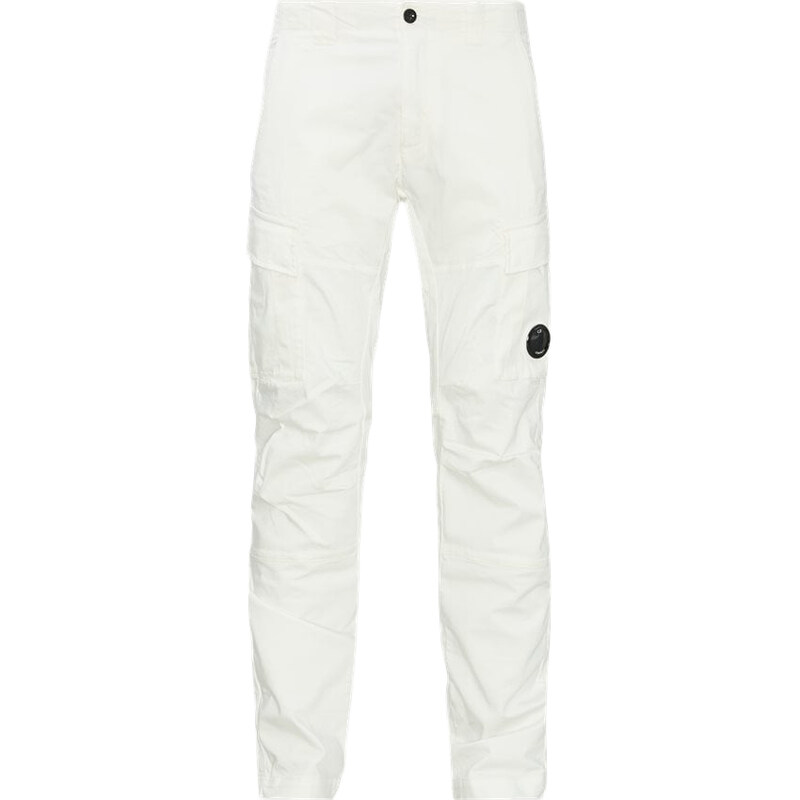 25SS 씨피 컴퍼니   남성 렌즈 와펜 카고 팬츠 18CMPA056A005694G 103 White BPG - CP company