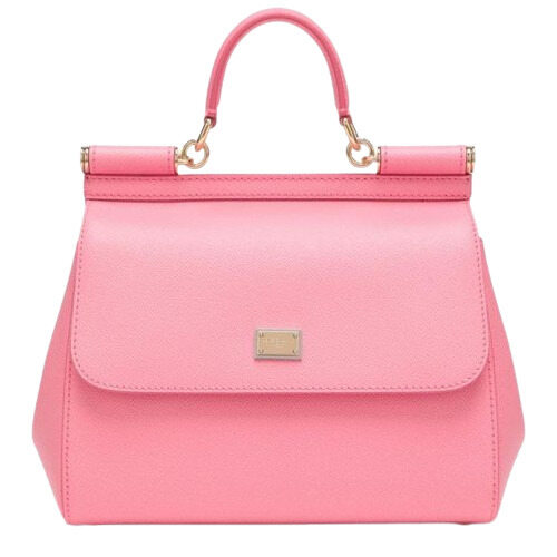 23SS 돌체앤가바나   스몰 시실리 토트백 BB6002A1001 Pink BPG - Dolce & Gabbana