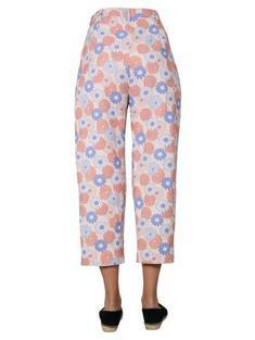 20SS 겐조   여성 플라워 크롭 팬츠 FA52PA003 5J234 PINK BPG 썸네일 4