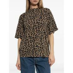 25SS 애니빙   여성 레오파드 반팔 티셔츠 A 08 11154 MTL59 Brown BPG 썸네일 2