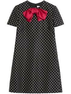 25SS 발렌티노 가라바니   여성 도트 미니 드레스 BVADL6 98SAFQ Black BPG 썸네일 1