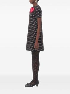 25SS 발렌티노 가라바니   여성 도트 미니 드레스 BVADL6 98SAFQ Black BPG 썸네일 6