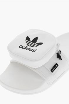 24SS 아디다스   파우치렛 슬라이드 슬리퍼 GZ4329 0 FTWWHT FTWWHT CBLACK White BPG 썸네일 5