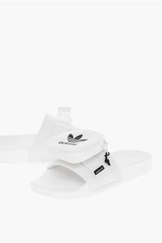 24SS 아디다스   파우치렛 슬라이드 슬리퍼 GZ4329 0 FTWWHT FTWWHT CBLACK White BPG 썸네일 2