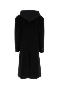 23FW MM6 메종마르지엘라   남성 울 혼방 싱글 브레스티드 코트 S62AA0075S78139 900 Black BPG 썸네일 2