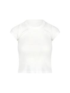 이자벨마랑   여성 화이트 로고 자수 티셔츠 TS0111FB B1N02I 20WH BPG 썸네일 1