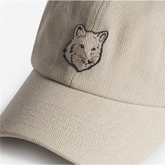 25FW 메종키츠네 폭스헤드 캡 MM06104WW0096 CONCRETE BEIGE 썸네일 2