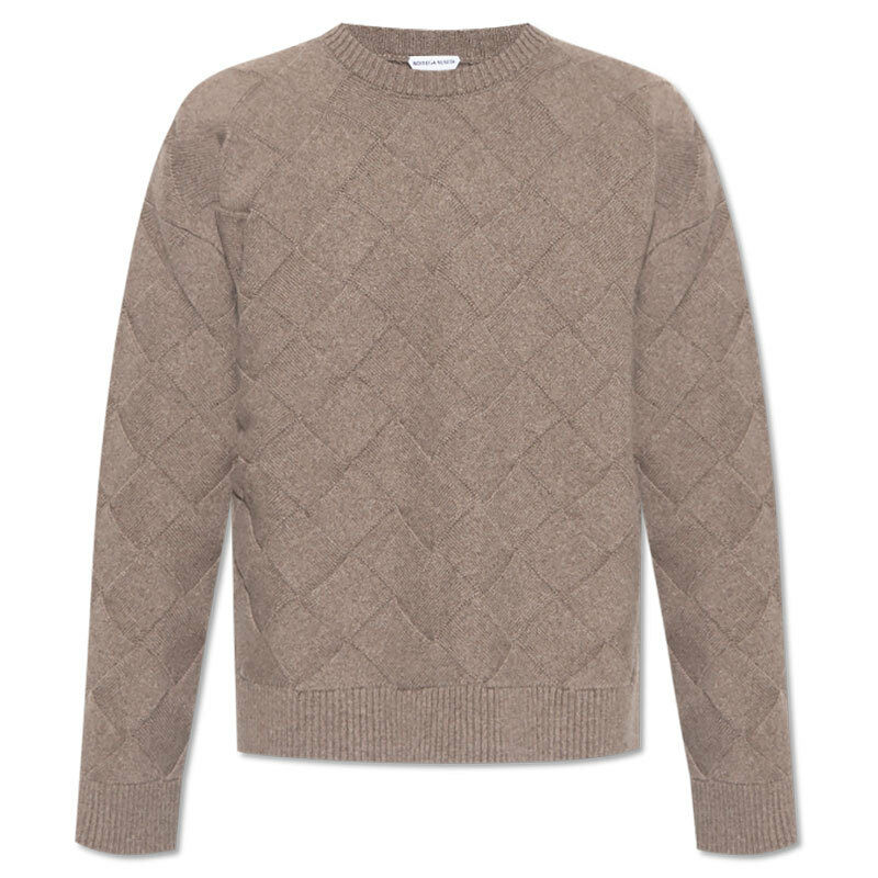 23FW 보테가베네타   남성 인트레치오 울니트 브라운 751972 V36Y0 1540 STK - Bottega Veneta