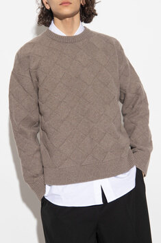 23FW 보테가베네타   남성 인트레치오 울니트 브라운 751972 V36Y0 1540 STK 썸네일 4