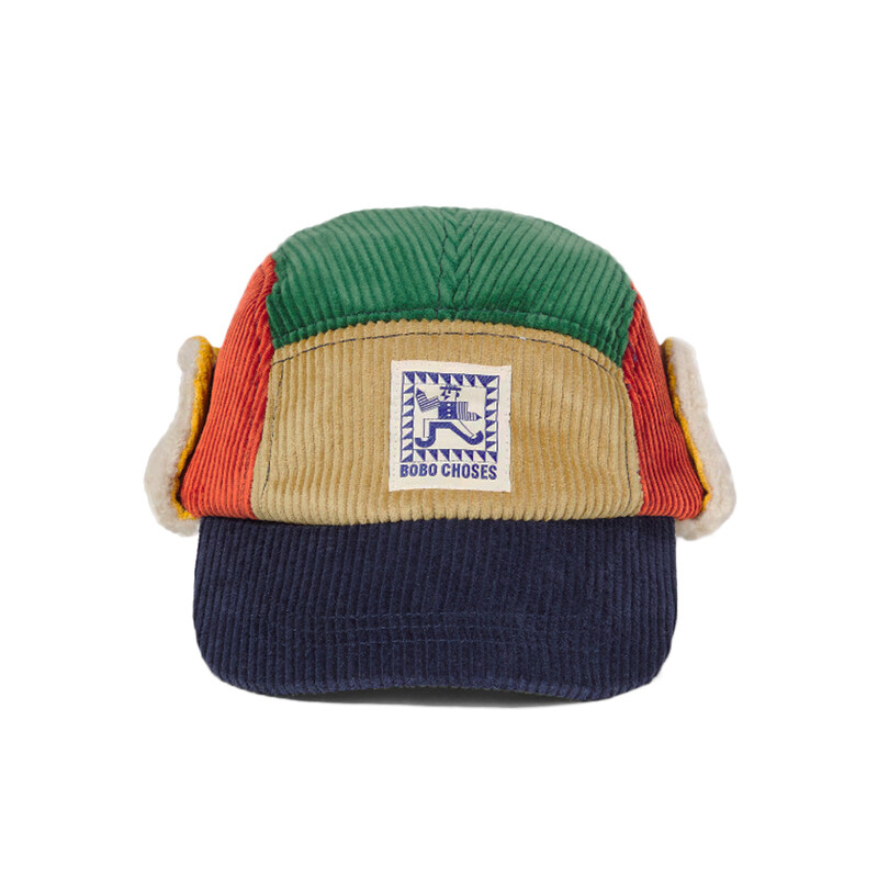 키즈 미스터 펜슬 코듀로이 캠프캡 B225AI033 991 - Bobo Choses