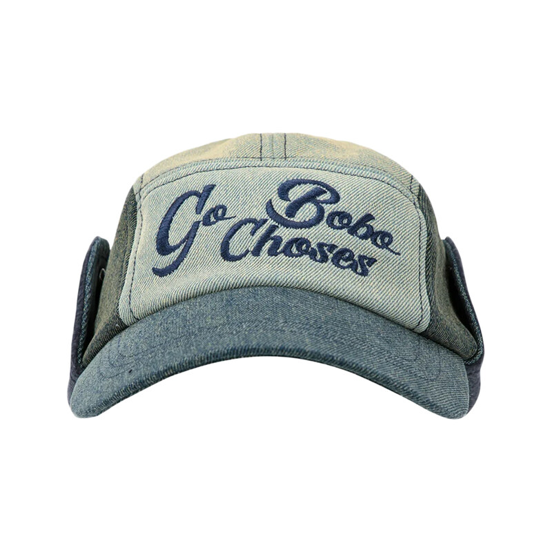 키즈 데님 윈터 캠프캡 멀티컬러 B225AI032 421 - Bobo Choses