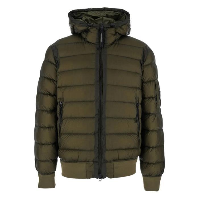 CP컴퍼니 DD 쉘 렌즈 다운 패딩 자켓 그린 19CMOW002A 110416A 683 - CP company