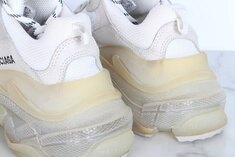 발렌시아가 트리플S 클리어솔 화이트 스니커즈 36(230) 썸네일 7