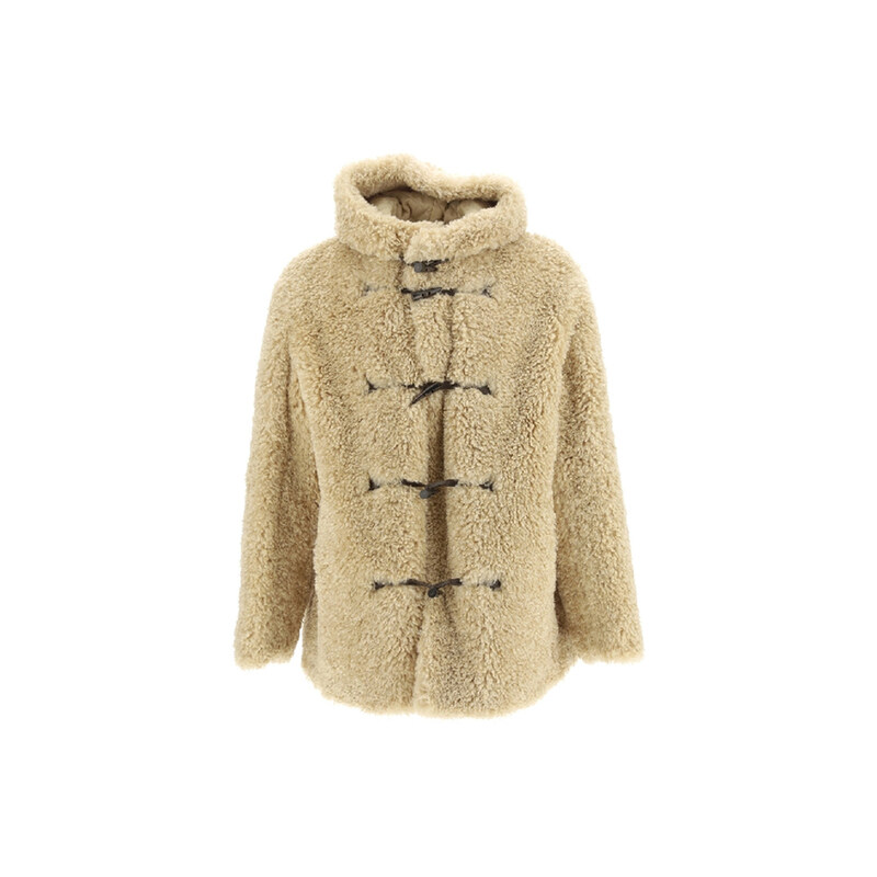 14주년 프레다 FREDA 퍼 누빔 더플 자켓 에크루 MA0153HA A3D97H 23EC - Isabel Marant